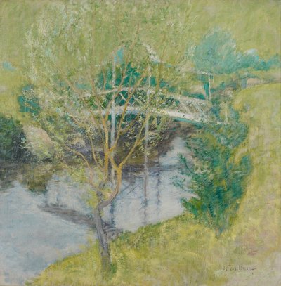 The White Bridge by John Henry Twachtman